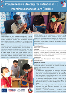 Comprehensive Strategy for Retention in TB Infection Cascade of Care (CRITIC) Background