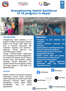 Strengthening Health Resilience  in TB program in Nepal